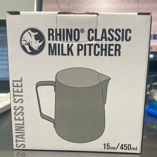 Rhino classic milk pitcher 15 oz 450ml