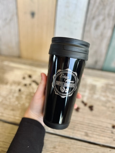 Black Travel Mug