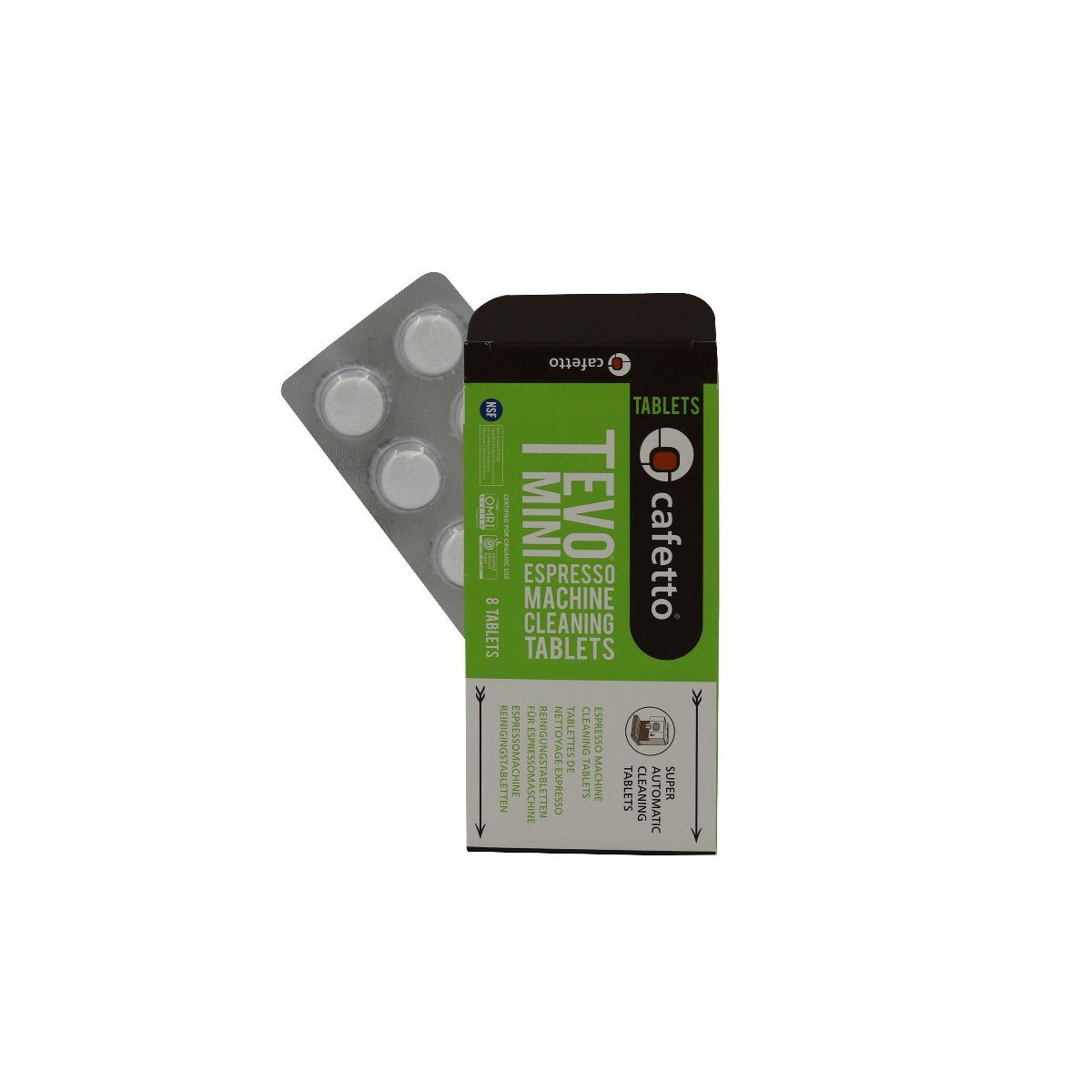 Cafetto TEVO Mini Espresso Tablet 8pk