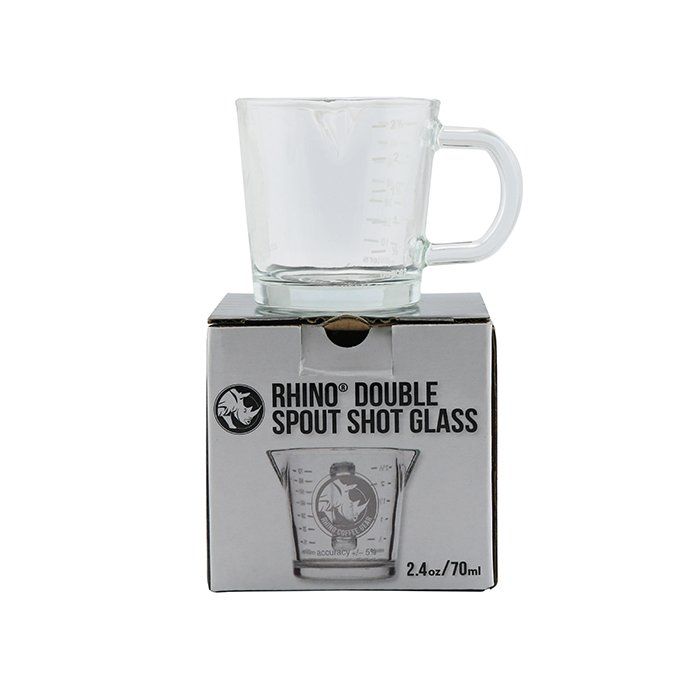 Rhino Shot Glass - Double Spout