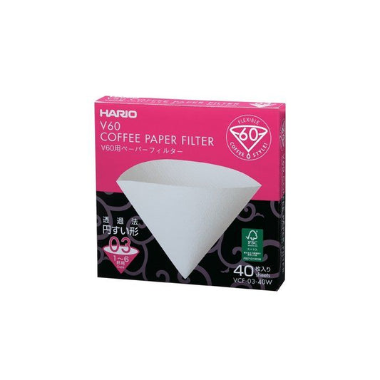 Hario V60 Paper Filter 03 - 40 Pack
